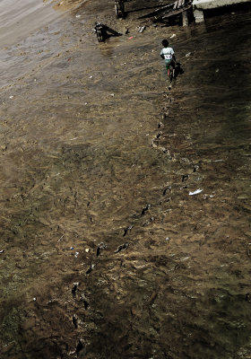 a muddy path