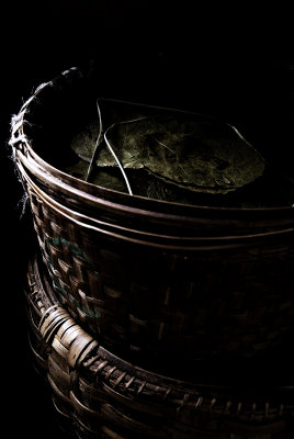 a quiet basket