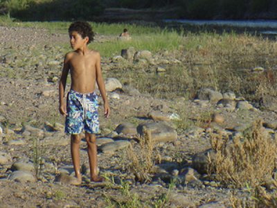 Boy on the Shore