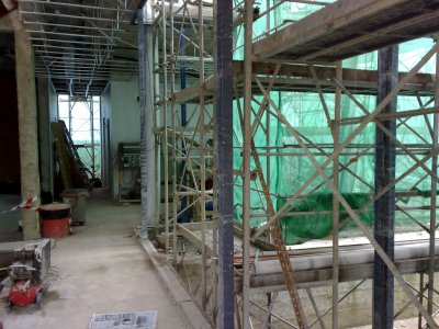Ground floor by pool/living room