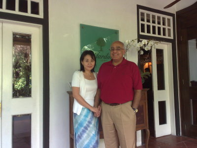 My parents in Singapore....