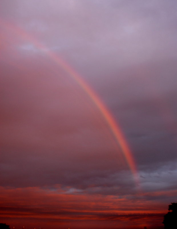 Rainbow + Sunset