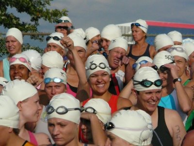 Masses of Swimmers