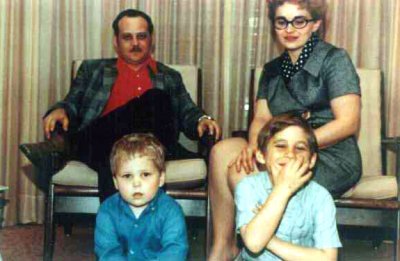 Richard Lee, Sarajane, David J., & Richard. Six months after this family portrait was taken, my father died. It was an incident that forever changed my life, & how I looked at life... and death.