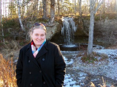 You can take the girl out of Michigan ... Salena Marie [Robinson] Mann, just outside Munising.