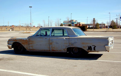 How cool. I saw this car sitting in the parking lot of a mall in Olathe Kansas. Obviously driven every day, this car remains a thing of beauty.