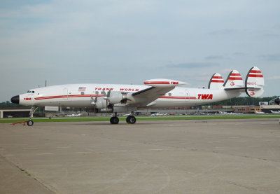 Based in Kansas City, restored by retired TWA mechanics, it is hangared at Charles B. Wheeler Airport, Kansas City Missouri.