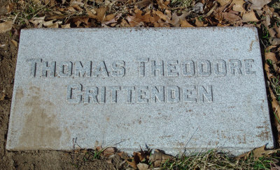 Thomas Theodore Crittenden (January 1, 1832May 29, 1909) was a U.S. army officer and political figure. Born in 1832 in Shelbyville, Kentucky, he served as governor of Missouri from 1881 to 1885 and was the nephew of John Crittenden. He died in 1909 in Kansas City, Missouri, and is buried at the Forest Hill Cemetery in Kansas City, Missouri. During the American Civil War he was a Colonel in the 7th Missouri State Militia Cavalry.

Crittenden offered a reward of $10,000 for the capture of Jesse James dead or alive which resulted in Robert Ford killing the outlaw in 1882.

Crittenden's son Thomas Theodore Crittenden Jr. was a mayor of Kansas City.

Thomas Theodore Crittenden was a nephew of Congreessman John Jordan Crittenden
