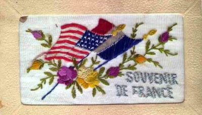 Shown above is the front of a post card sent to Georg Portschy from France by his son Johann, written & mailed during the Great War. Richard Mann is in possession of this original post card.