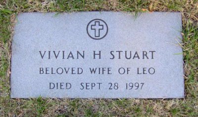 My grandmother's gravestone as it rests in Wyuka Cemetery, Lincoln, Lancaster County, Nebraska.