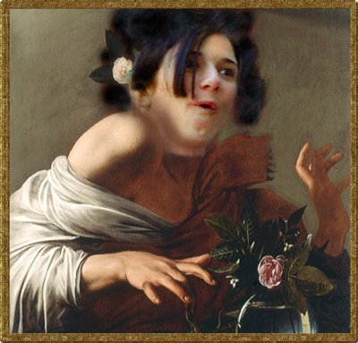 jules bitten by lizzard in the caravaggio way.jpg