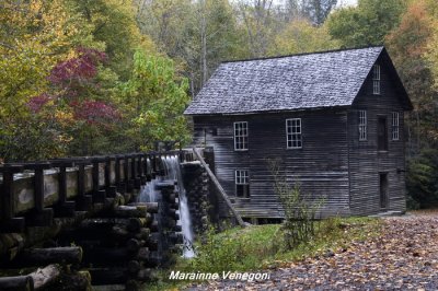 Mingus grist mill in Tennessee