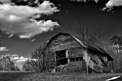 Old barn on Cheaha Mountain
