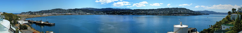 Evans Bay from Maupuia
