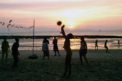 Beach Volley at Railay West