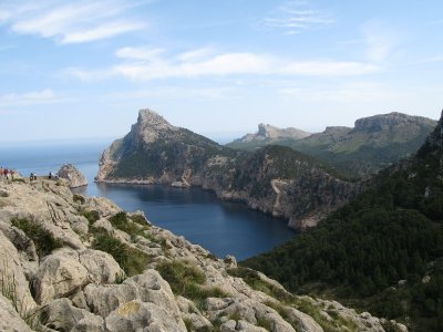 View on the way to Formentor