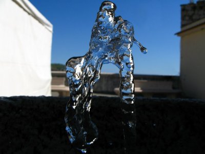 Sculpture of water