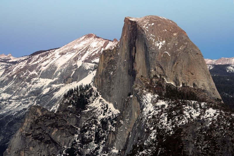 Yosemite: Half Dome in Late Afternoon Light