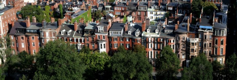 Beacon Street Townhouses - Panorama
