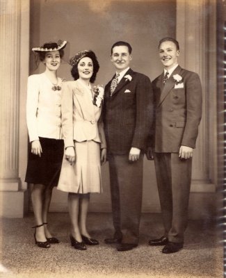 My Grandparents' Wedding Photo