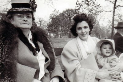 Great grandmother Marie Cleary Bolton, Grandmother Dahlia Virgili Bolton, and mom Joyce