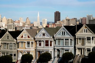 Postcard Row, Alamo Square