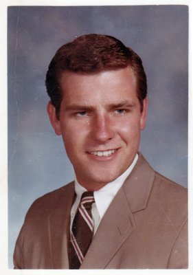 John Earnest Huff, High School Senior Photo, ca. 1964