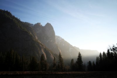 Majestic Yosemite Valley in Late Afternoon