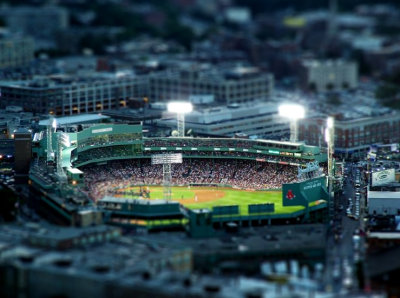Toy Fenway at Night