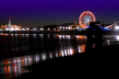 The Kiss, Santa Monica Pier