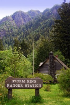 Storm King Ranger Station, Crescent Lake, Olympic Peninsula II