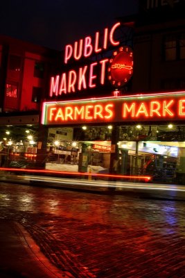 Pike Place Neon at Night II