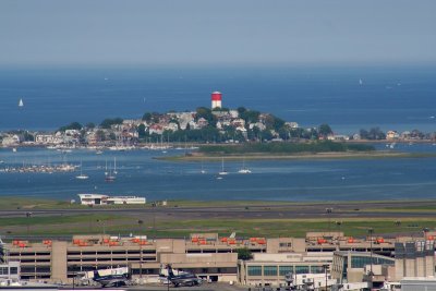 Logan Airport and Harbor, Boston