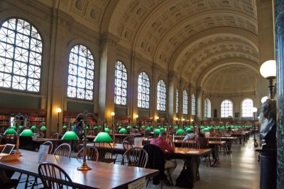 Bates Hall, Boston Public Library