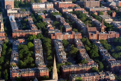 South End, Boston - Aerial