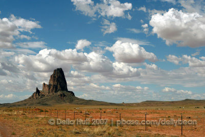 Butte near Monument Valley