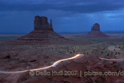 Monument Valley & Taillights II