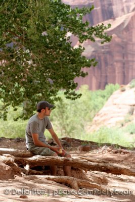 Tim in Canyon de Chelly
