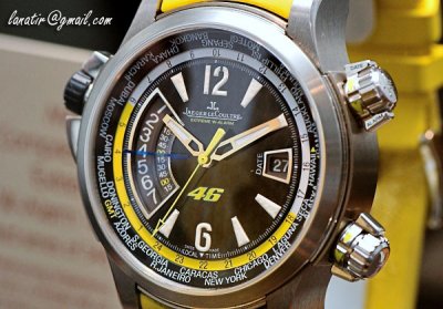 Jaeger LeCoultre 2007 Valentino Rossi Master Compressor Extreme W-Alarm