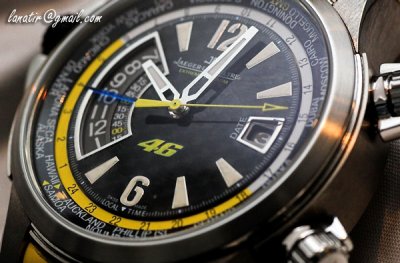 Jaeger LeCoultre 2007 Valentino Rossi Master Compressor Extreme W-Alarm