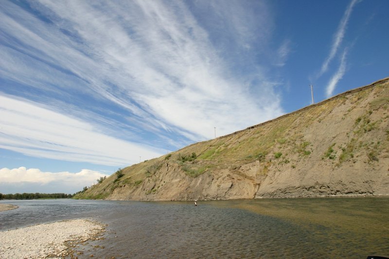 The Bow below Carseland