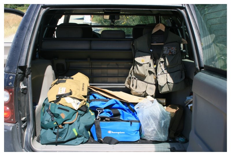 The Back of a Guides Vehicle in Italy Looks Much the Same as in North America