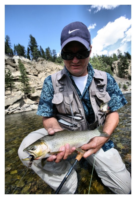Mark and Cutthroat Trout