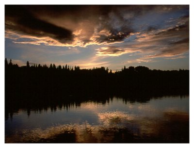 July 31, 1999 --- Mitchell Lake and Struble Lake, Alberta