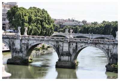 The Tiber River in Rome