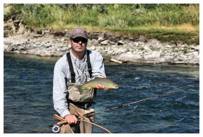 Frank with a Purdy 'Lil Brown