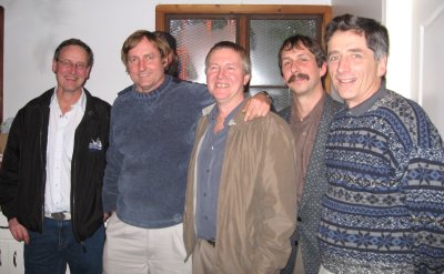 Jerry Kroot, Mark Shaw, Charlie Pickard, George Klemm, and Ken Neden