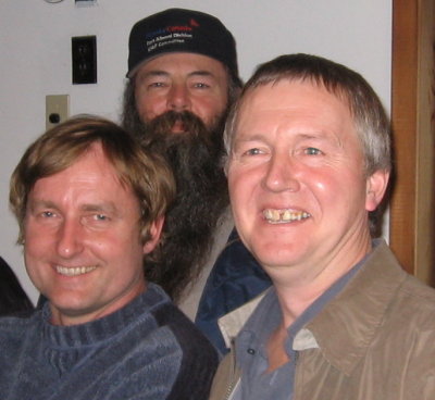 Mark Shaw, Norm Skipsey and Charlie Pickard