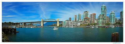 Downtown Vancouver from Granville Island