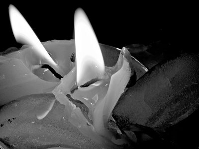 Candles On IceBy Francisco Villegas